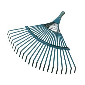 Steel Garden Rake Head Lawn Leaves Grass Weed Cleaner