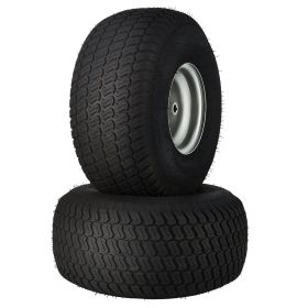 VEVOR Lawn Mower Tires with Rim, 20x8-8" Tubeless Tractor Tires, 2-Pack Tire and Wheel Assembly